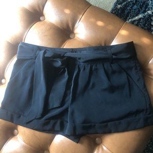 Express Sash Tie Belted Shorts Sz 2